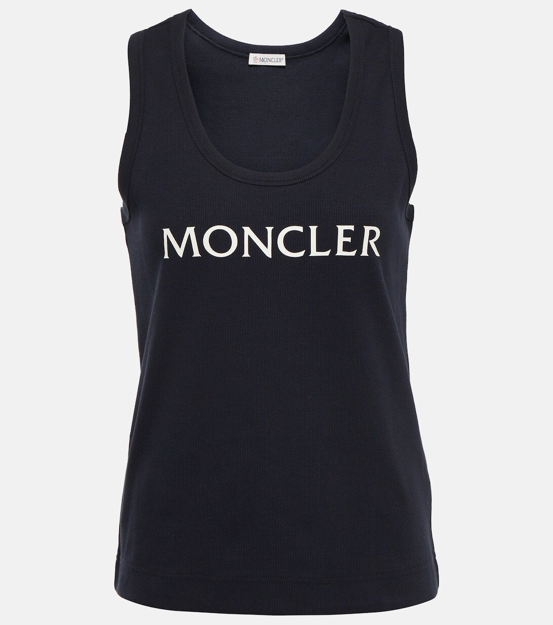 

Майка с логотипом MONCLER, синий
