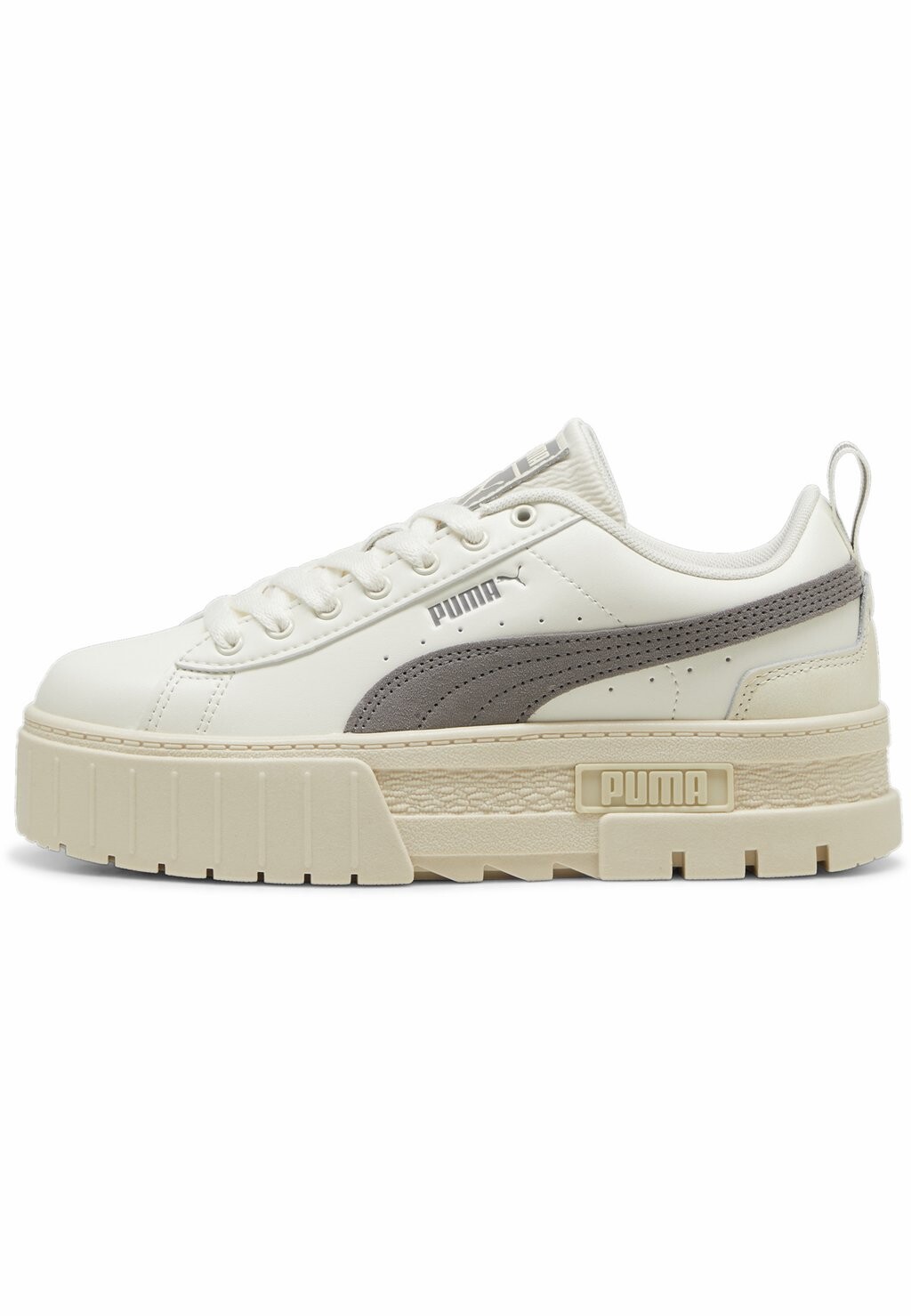 

Низкие кроссовки Mayze Ow S Puma, цвет warm white-stormy slate-alpine snow