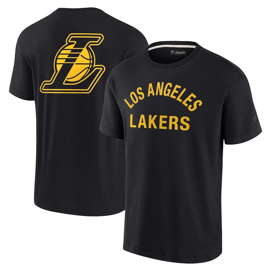 

Футболка с коротким рукавом Fanatics Signature Los Angeles Lakers, черный