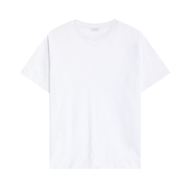

Футболка Dries Van Noten Boxy Fit 'White', белый