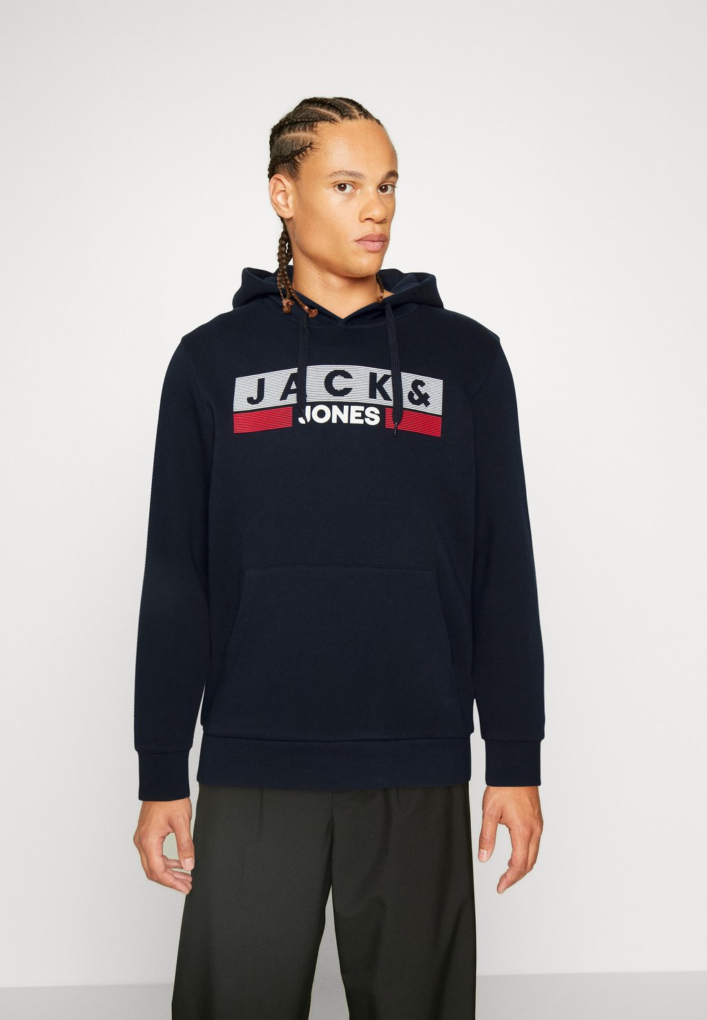 

Худи Jack & Jones, темно-синий