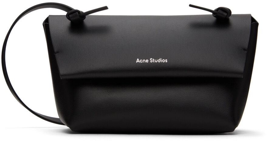 

Черная мини-сумка на плечо Acne Studios