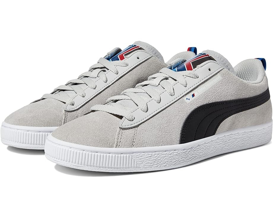 

Кроссовки PUMA BMW M Motorsports Suede, цвет Gray Violet/Puma Black/Puma White