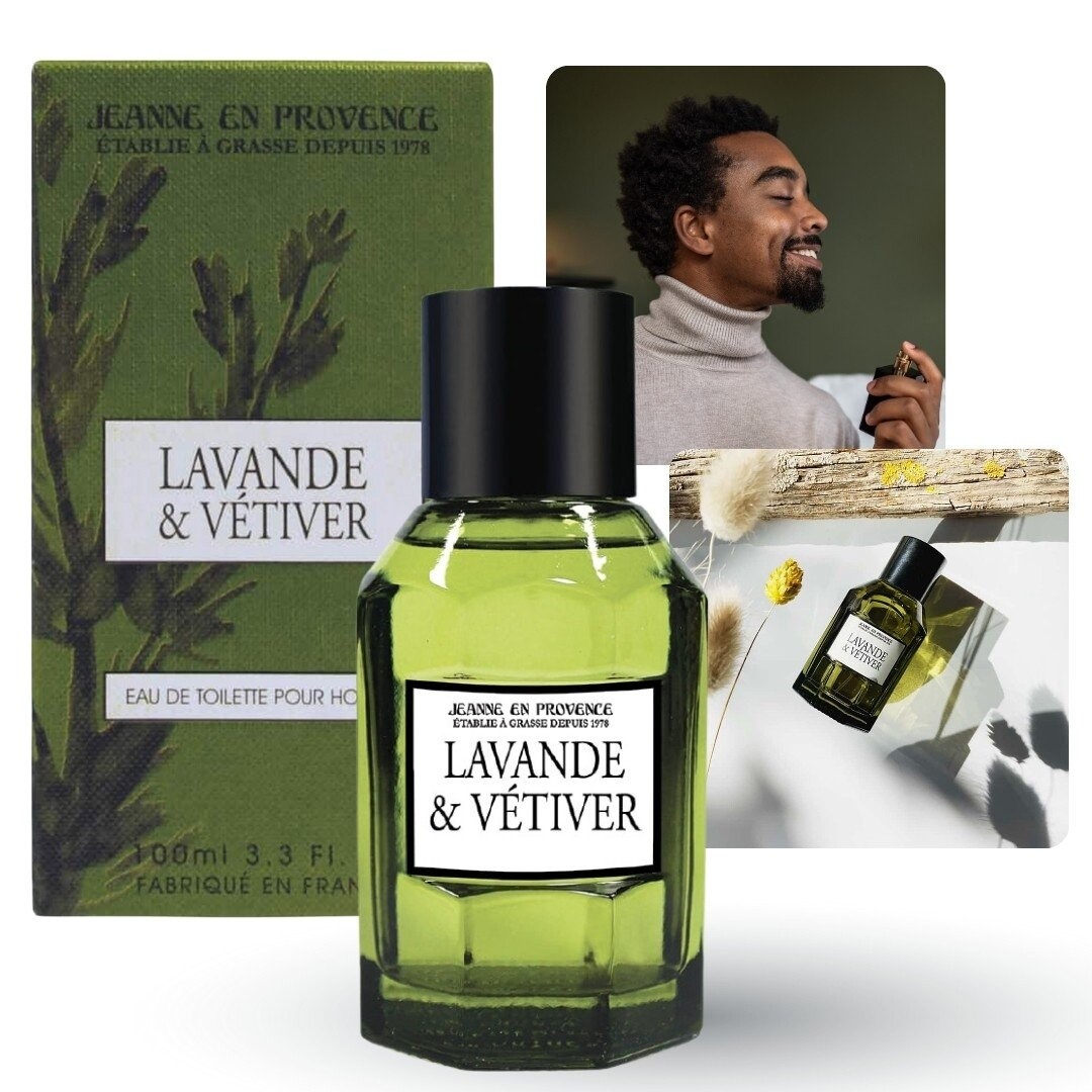 

Jeanne en Provence - Lavande & Vétiver Освежающий и ароматный парфюм для мужчин 100мл