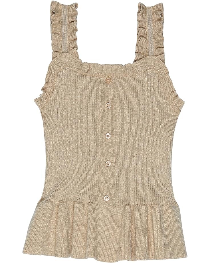 

Свитер Janie and Jack Ruffled Sweater Tank, хаки