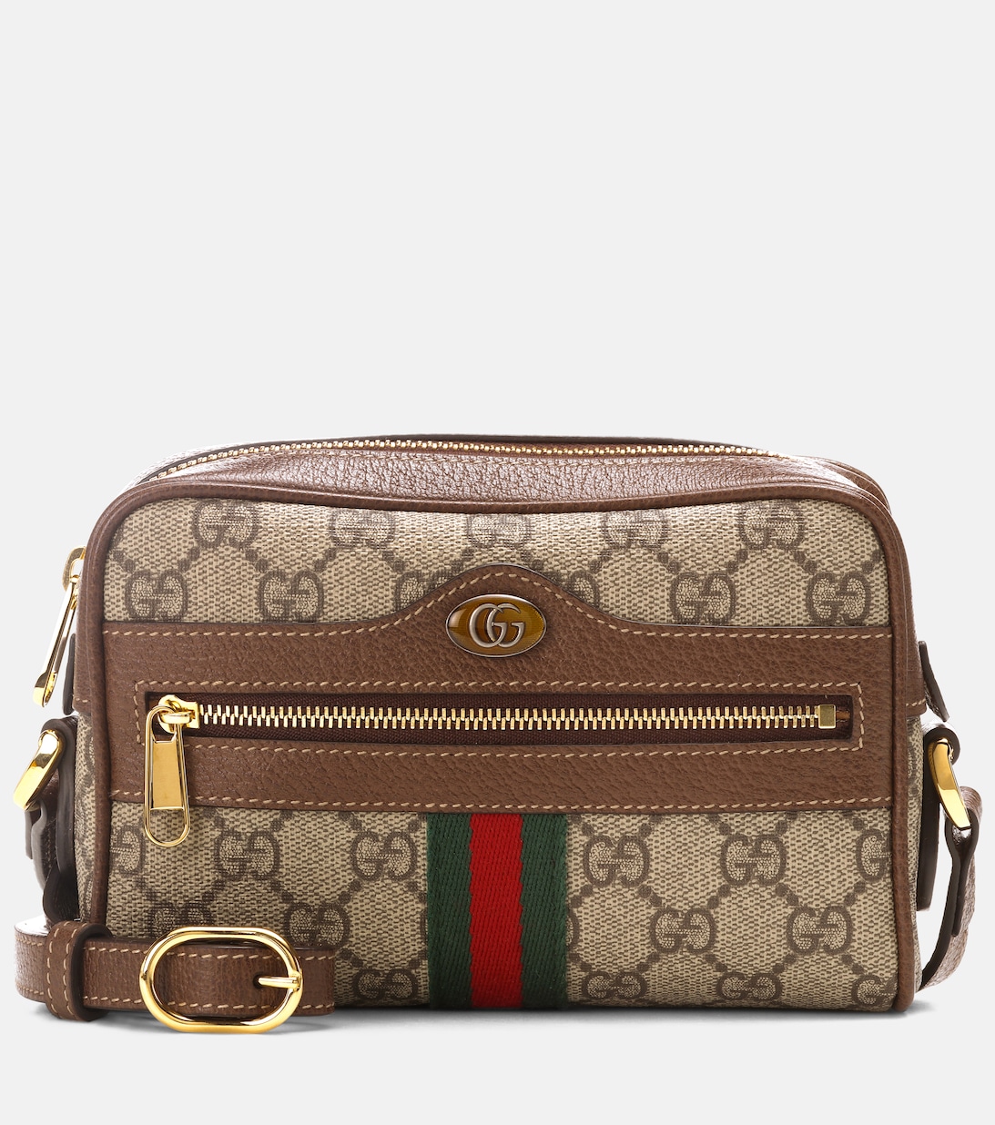 

Миниатюрная сумка на плечо Ophidia GG Supreme Gucci, коричневый