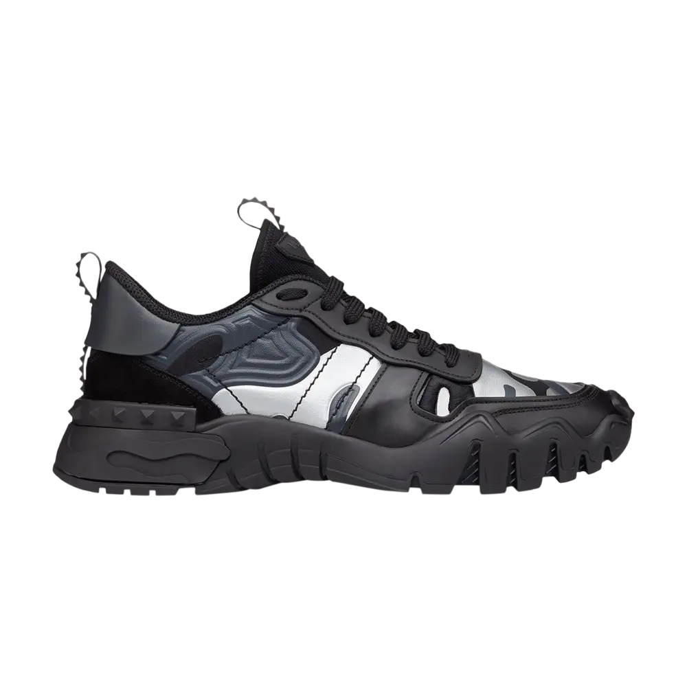 

Кроссовки Valentino Rockrunner Plus, черный