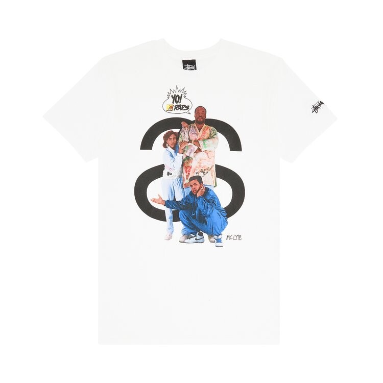 

Футболка Stussy MC LYTE 'White', белый