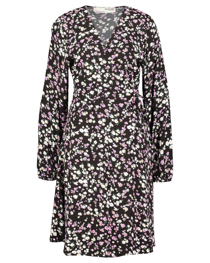 

Платье с запахом slffiola Selected Femme, черный