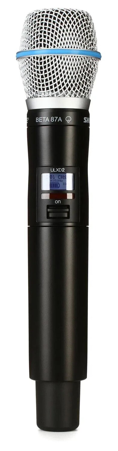 

Беспроводной ручной микрофонный передатчик Shure ULXD2/B87A — диапазон H50
