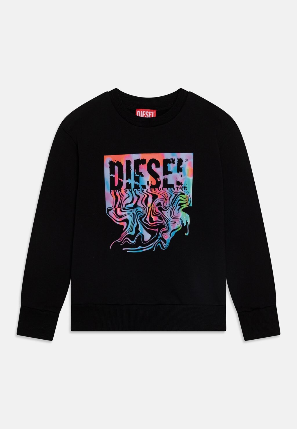 

Толстовка Scom Over Unisex Diesel, черный