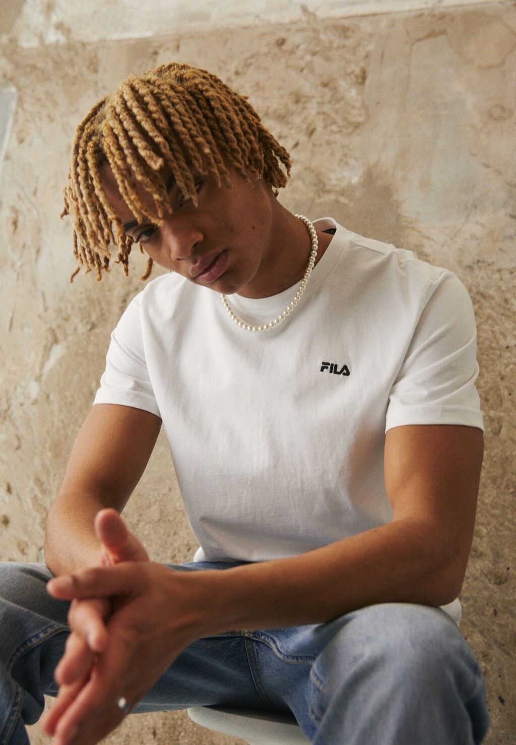

Базовая футболка Fila, белый