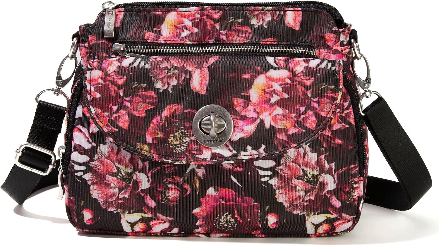 

Сумка через плечо Calais Baggallini, цвет Peony Bloom