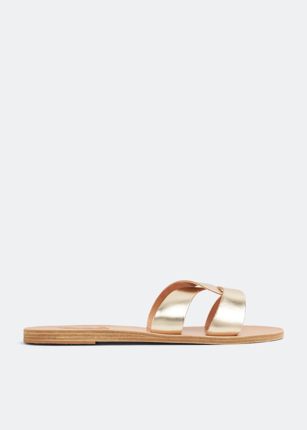 Сандалии Ancient Greek Sandals Desmos, золотой светло коричневые сандалии desmos ancient greek sandals