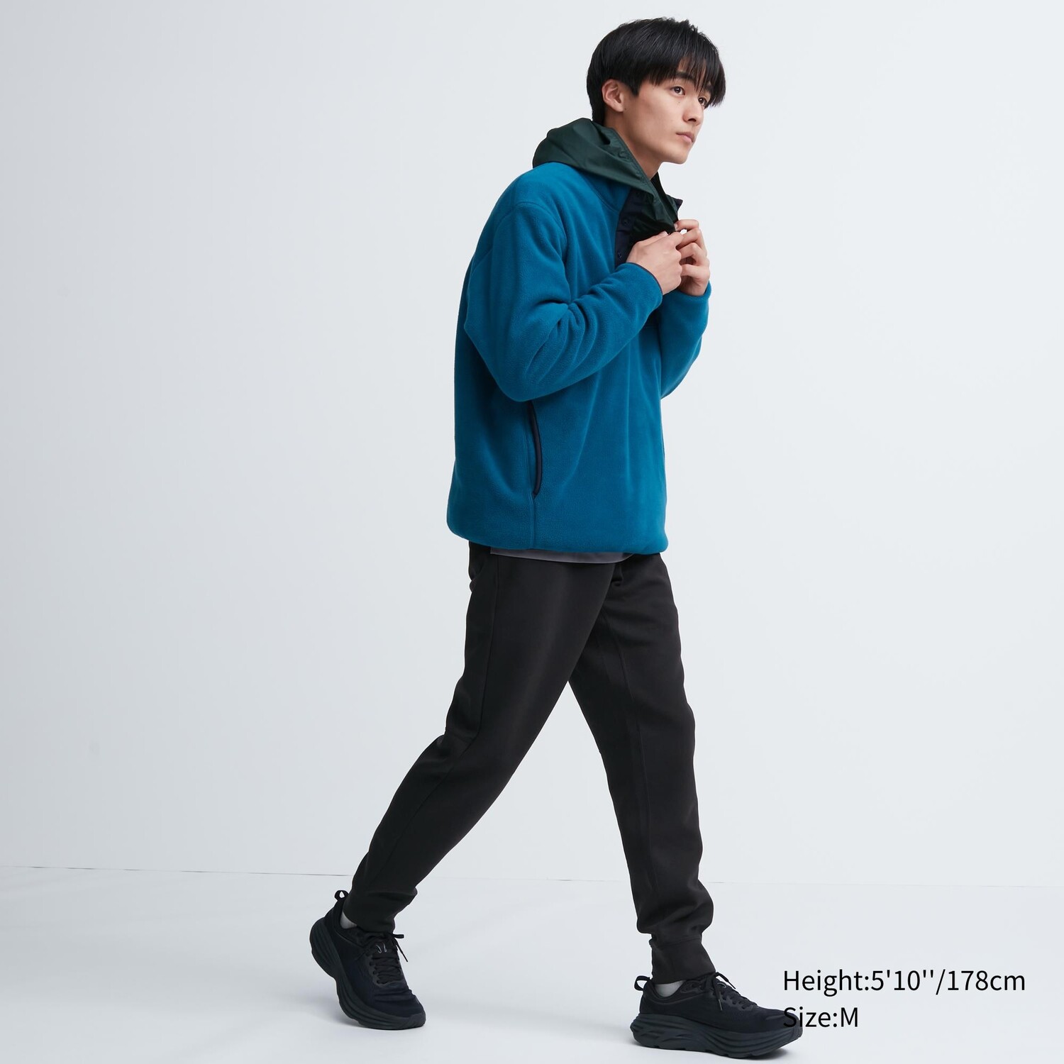 

Брюки-джоггеры DRY Stretch Uniqlo, черный