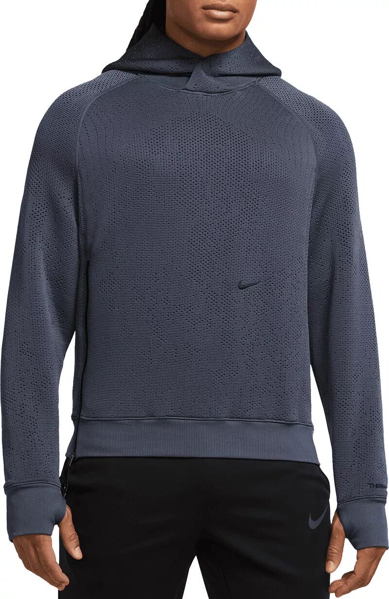 

Мужская флисовая худи Nike Therma-FIT ADV APS Axis, синий