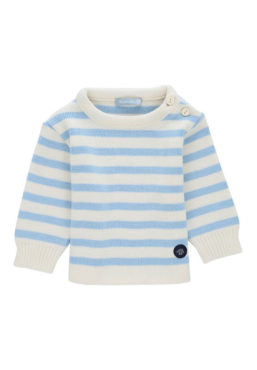 

Джемпер вязаный FOUESNANT BABY MARINE Armor lux, цвет white/light blue