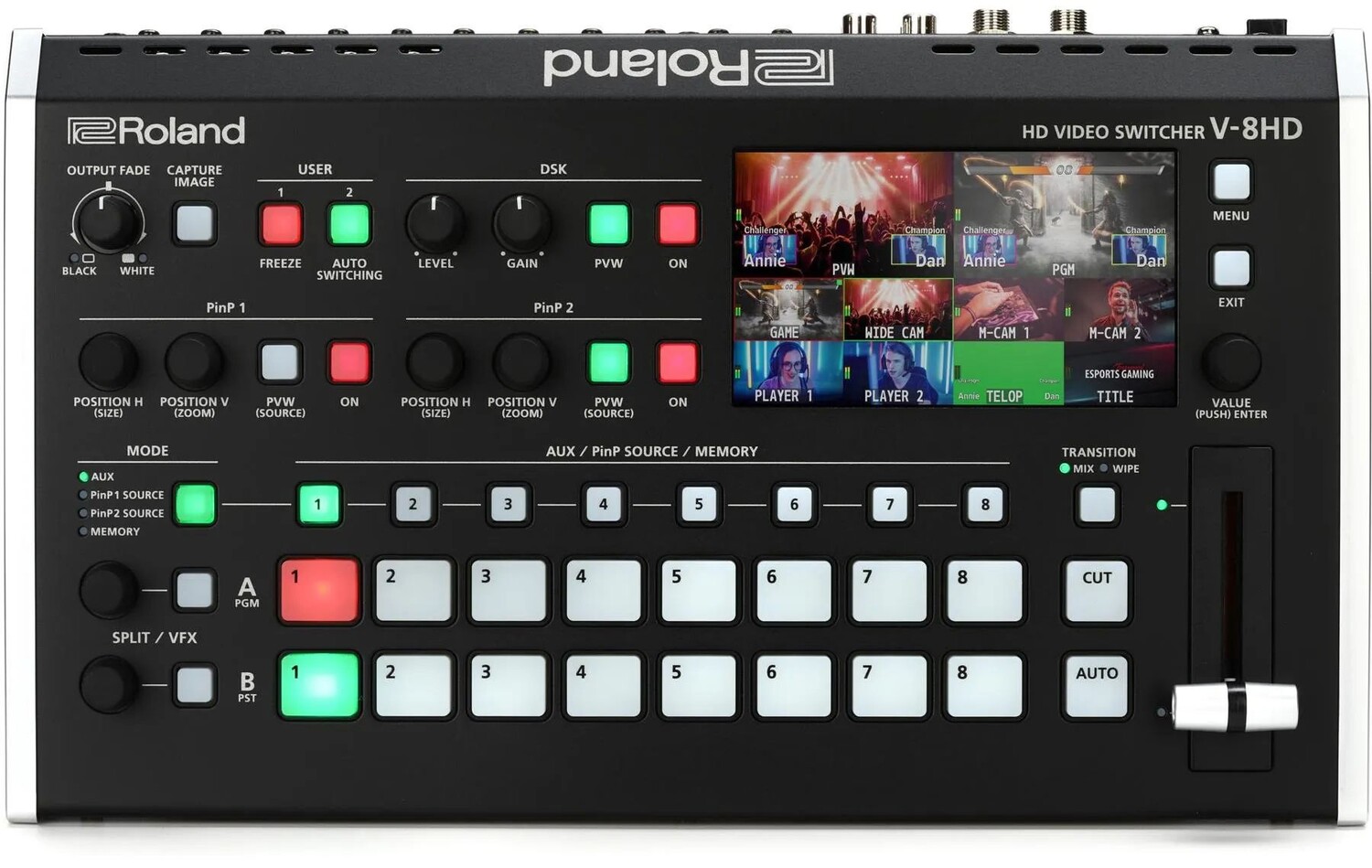 

Roland V-8HD 8-канальный видеокоммутатор HD