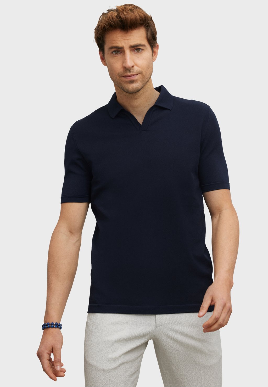 Рубашка поло STANDARD SHORT SLEEVE AC&CO / ALTINYILDIZ CLASSICS, цвет Standard Fit Knitwear Short Sleeve Polo Shirt