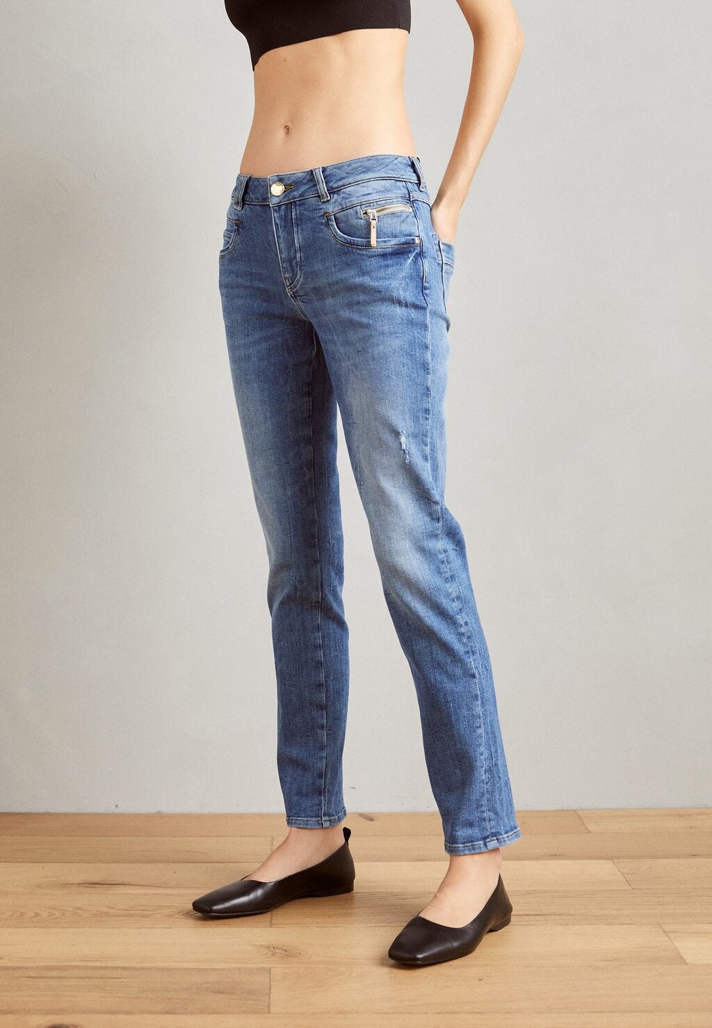 

Джинсы Straight Leg Mos Mosh, цвет blue