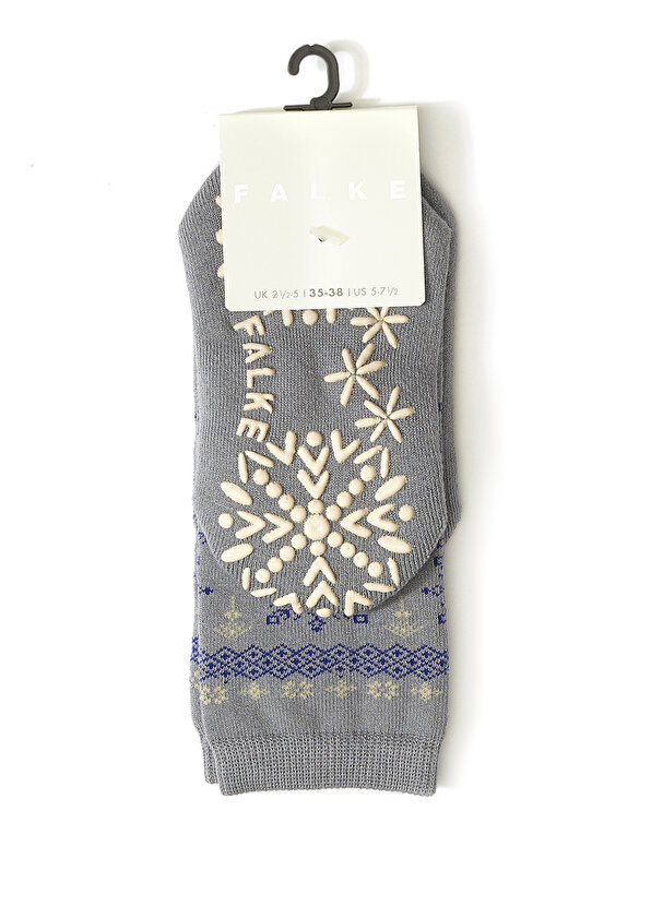 Серые женские носки с рисунком Falke
