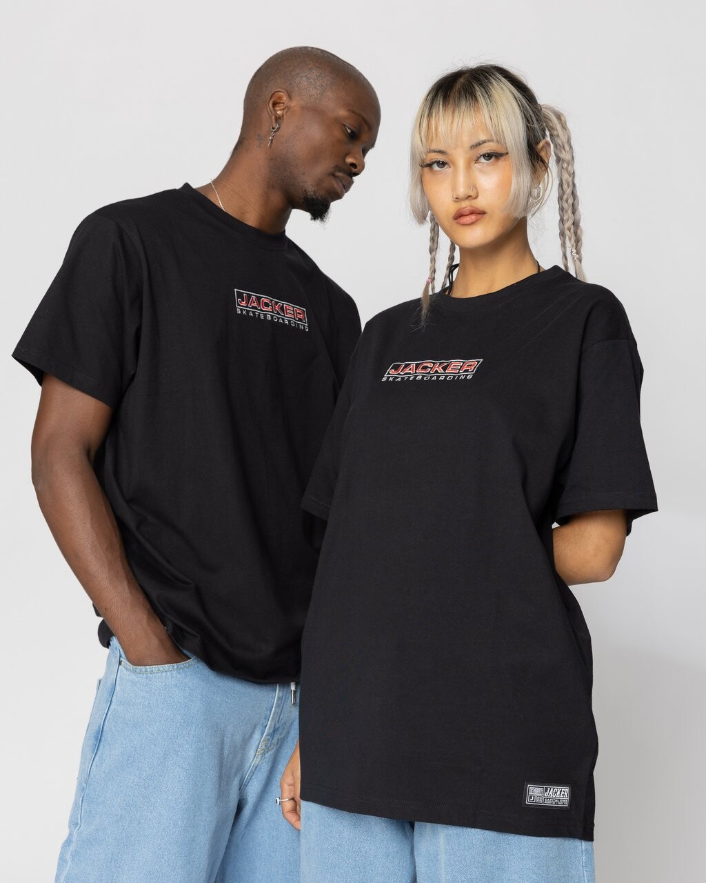

футболка с принтом Unisex Euroskate Logo Jacker, черный