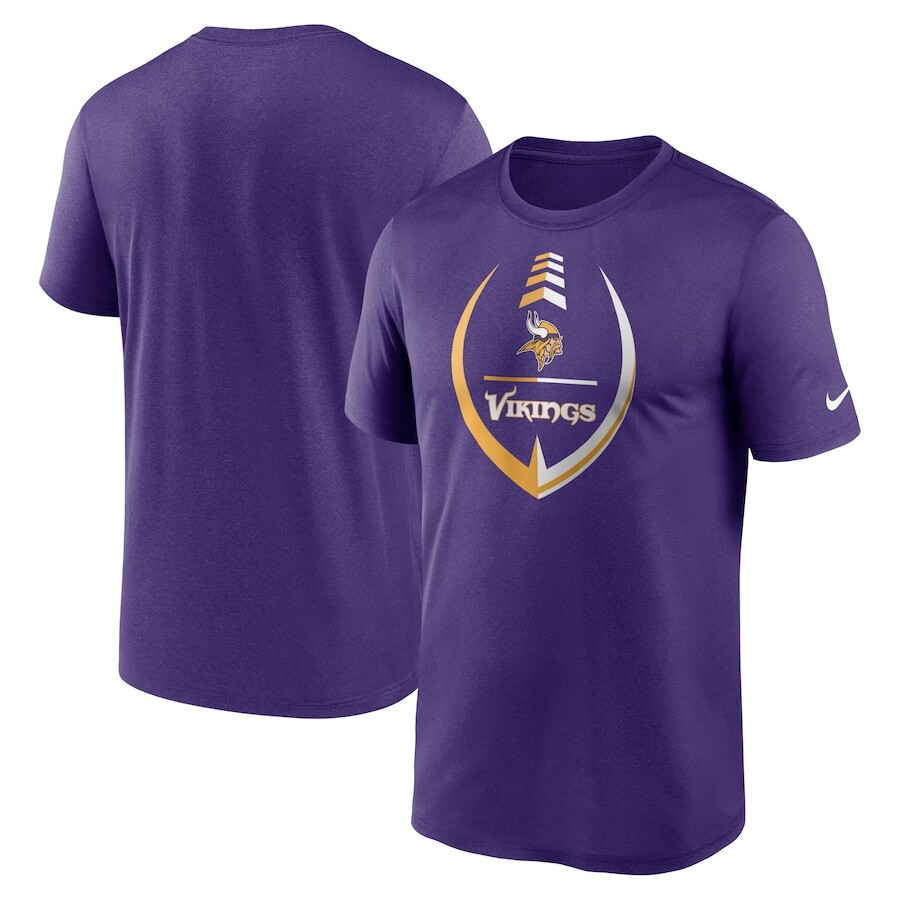 

Футболка с коротким рукавом Nike Minnesota Vikings, фиолетовый
