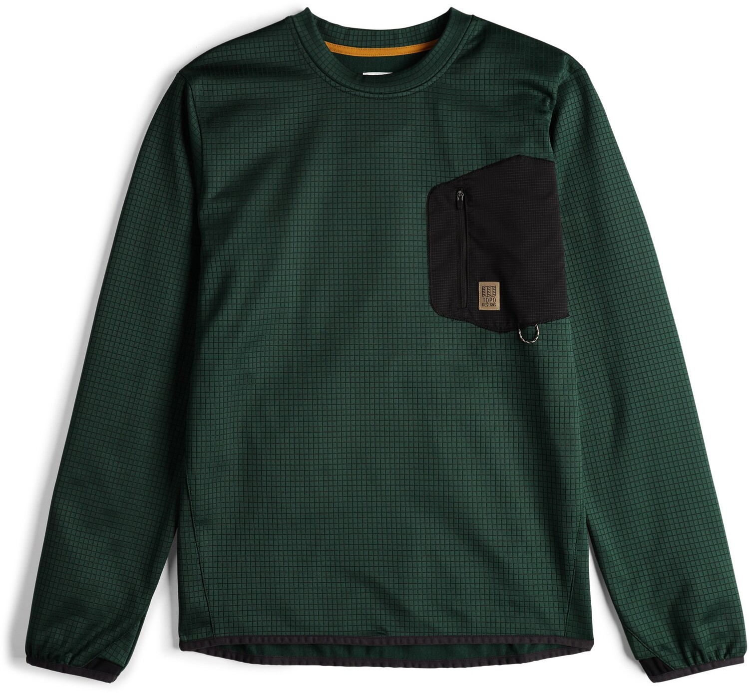 

Рубашка с круглым вырезом Global Midlayer - Мужская Topo Designs, зеленый