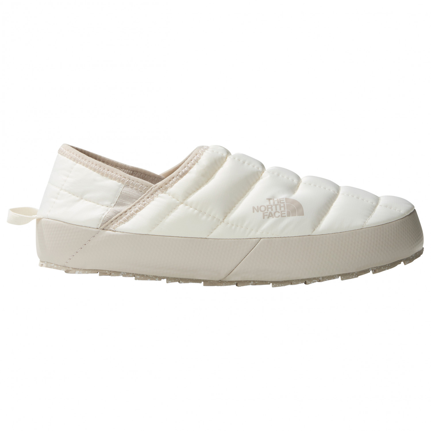 Домашние тапочки The North Face Women's ThermoBall Traction Mule V, цвет Gardenia White/Silver Grey мужские мюли the north face thermoball eco traction черный