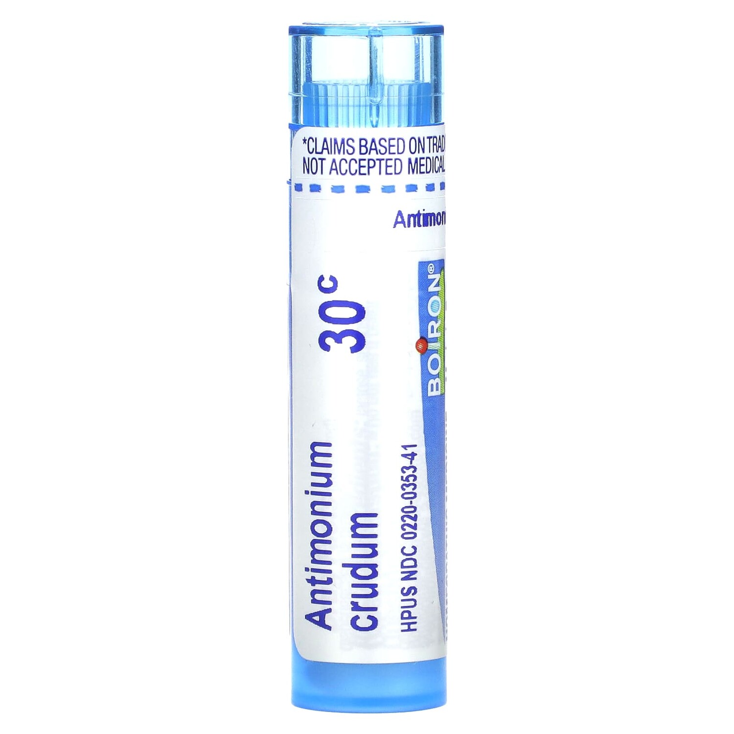 

Antimonium crudum, 30 ° C, прибл. 80 гранул, Boiron