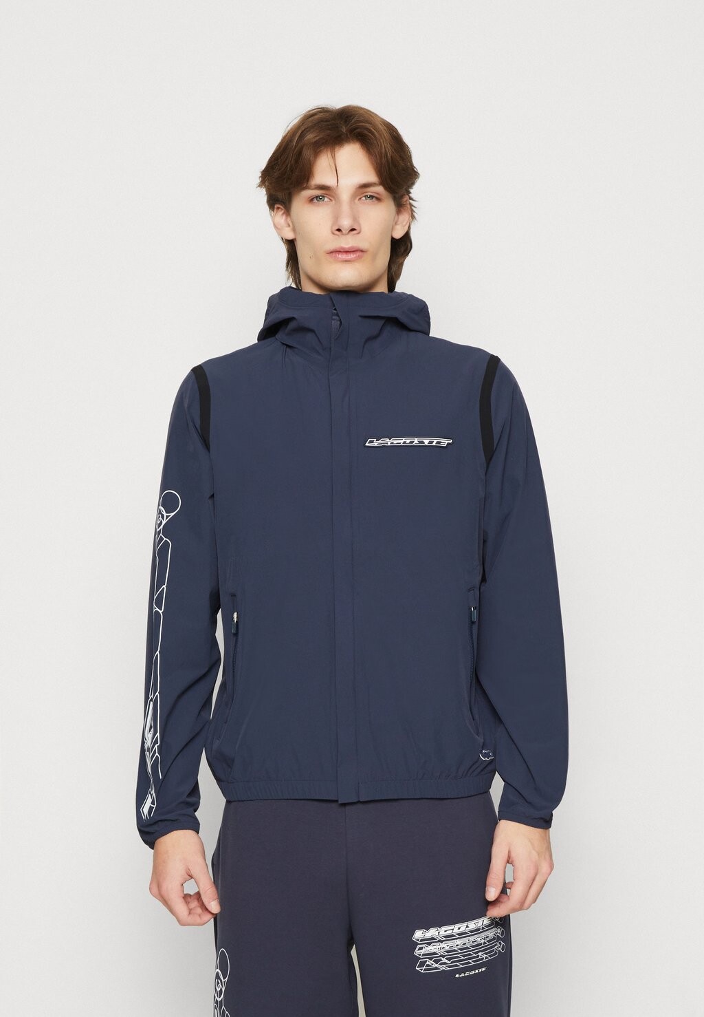 

Дождевик Lacoste, Серый