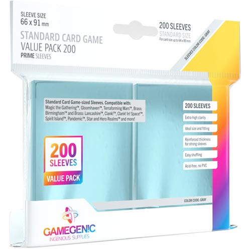 

Карточная игра Gamegenic Prime Sleeves: Standard Card Game Value Pack (200)