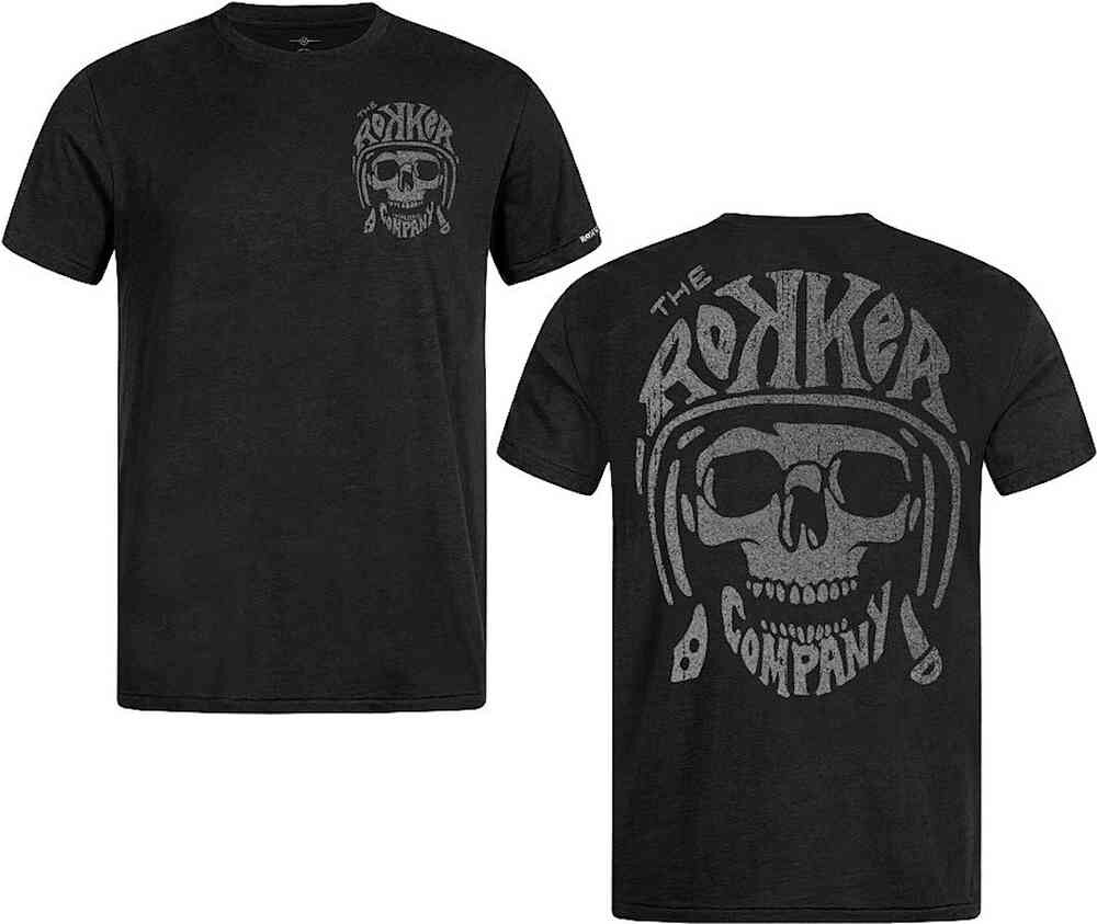 

Футболка с черепом Rokker