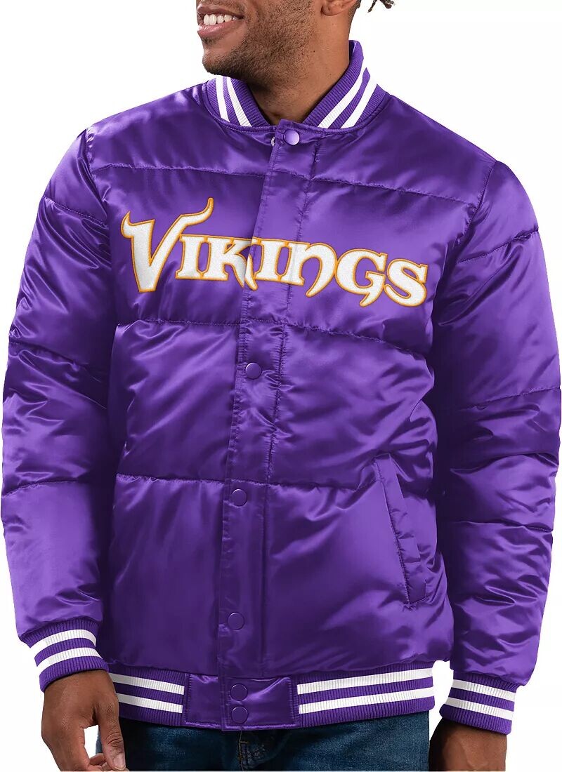 

G-III Мужская фиолетовая куртка-пуховик Minnesota Vikings
