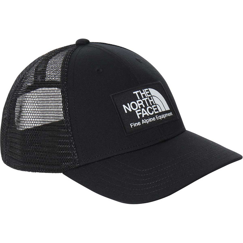 Кепка дальнобойщика Mudder The North Face, черный бейсболка для взрослых сетчатая кепка однотонная женская дышащая шляпа без рисунка демисезонная кепка приталенная кепка в стиле хип хоп