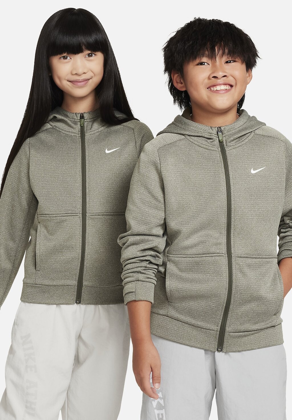 

Флисовая куртка Nike, карго хаки белый