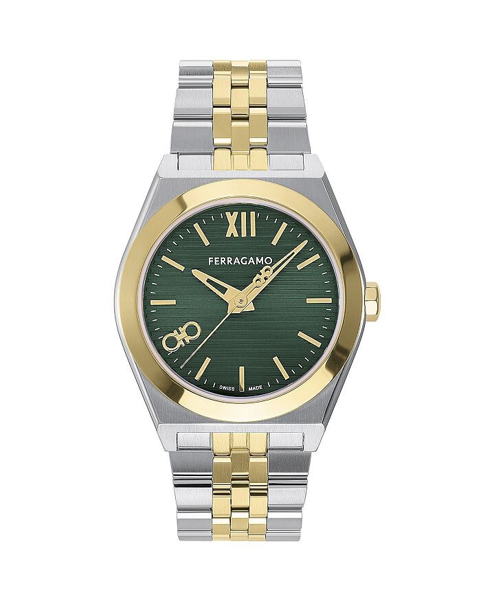 

Новые часы Ferragamo Vega, 40 мм, зеленый