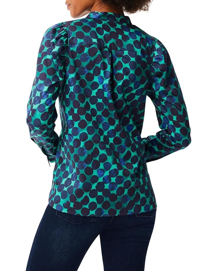 

Топ NIC+ZOE Ocean Dot Top, цвет Green Multi