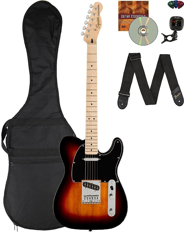 

Электрогитара Fender Squier Affinity Telecaster - 3 Color Sunburst w/ Gig Bag
