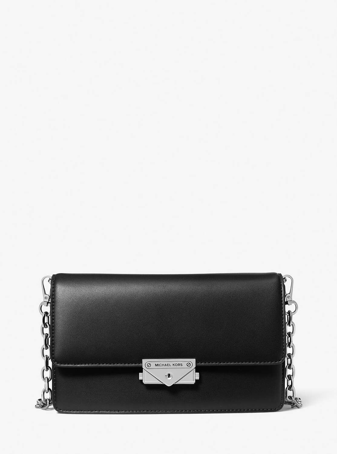 

Средний клатч Cece из искусственной кожи Michael Kors, черный