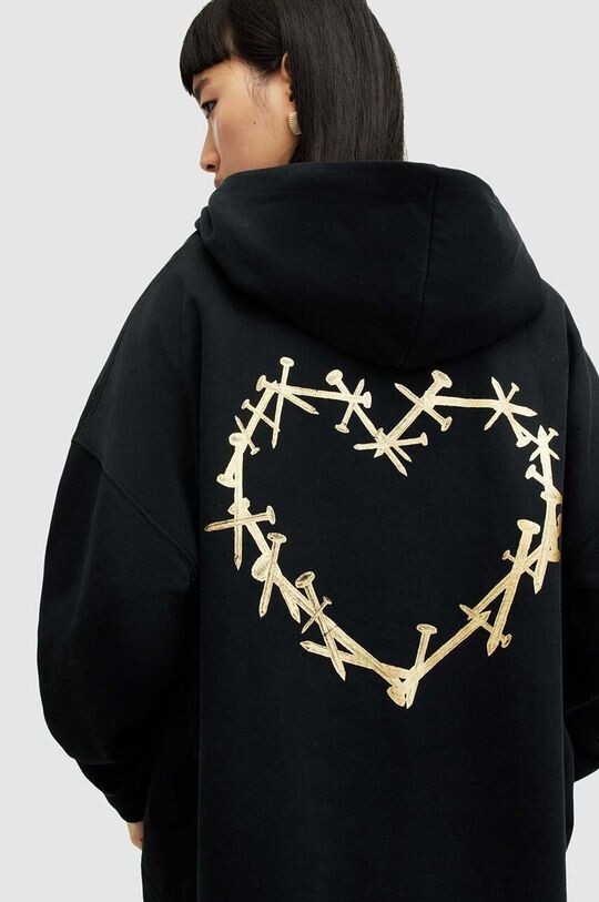 

Хлопковая толстовка Perta Etienne AllSaints, черный