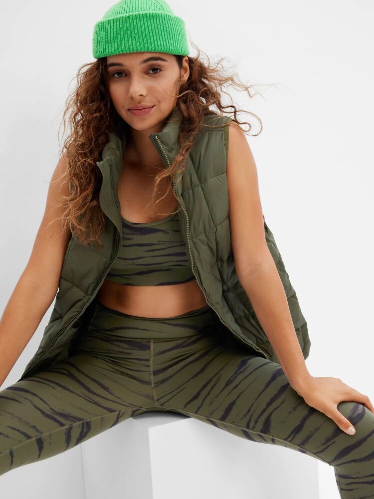 

Спортивный бюстгальтер Gap, зеленый