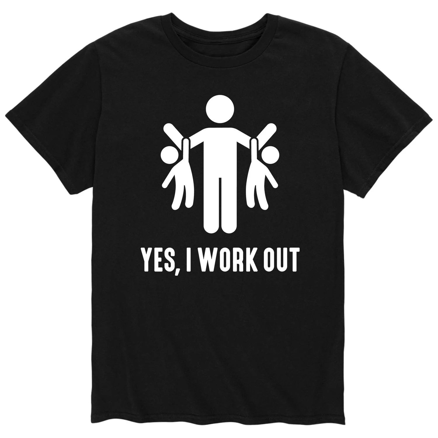 

Мужская футболка Yes I Work Out Licensed Character