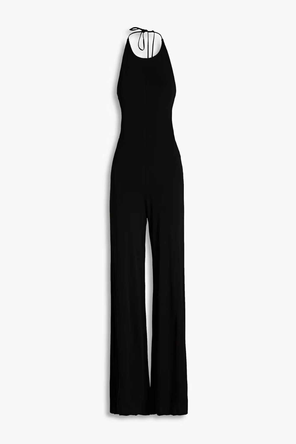

Трикотажный комбинезон Alexis с открытой спиной Halston, черный