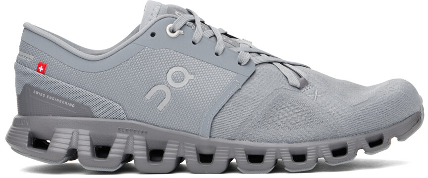 

Серые кроссовки Cloud X 3 On