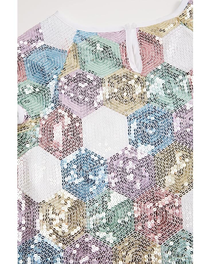 

Платье PEEK All Over Patchwork Sequin Dress, мульти
