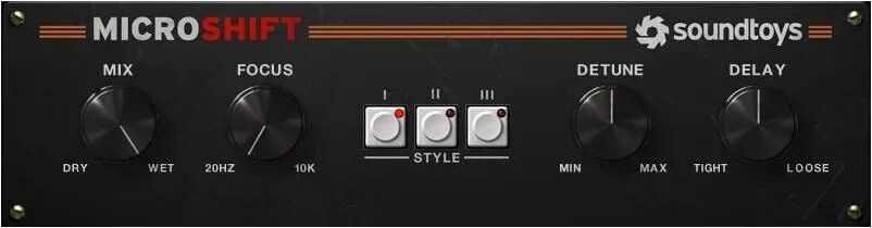 

Плагин расширения стереозвука Soundtoys MicroShift Classic