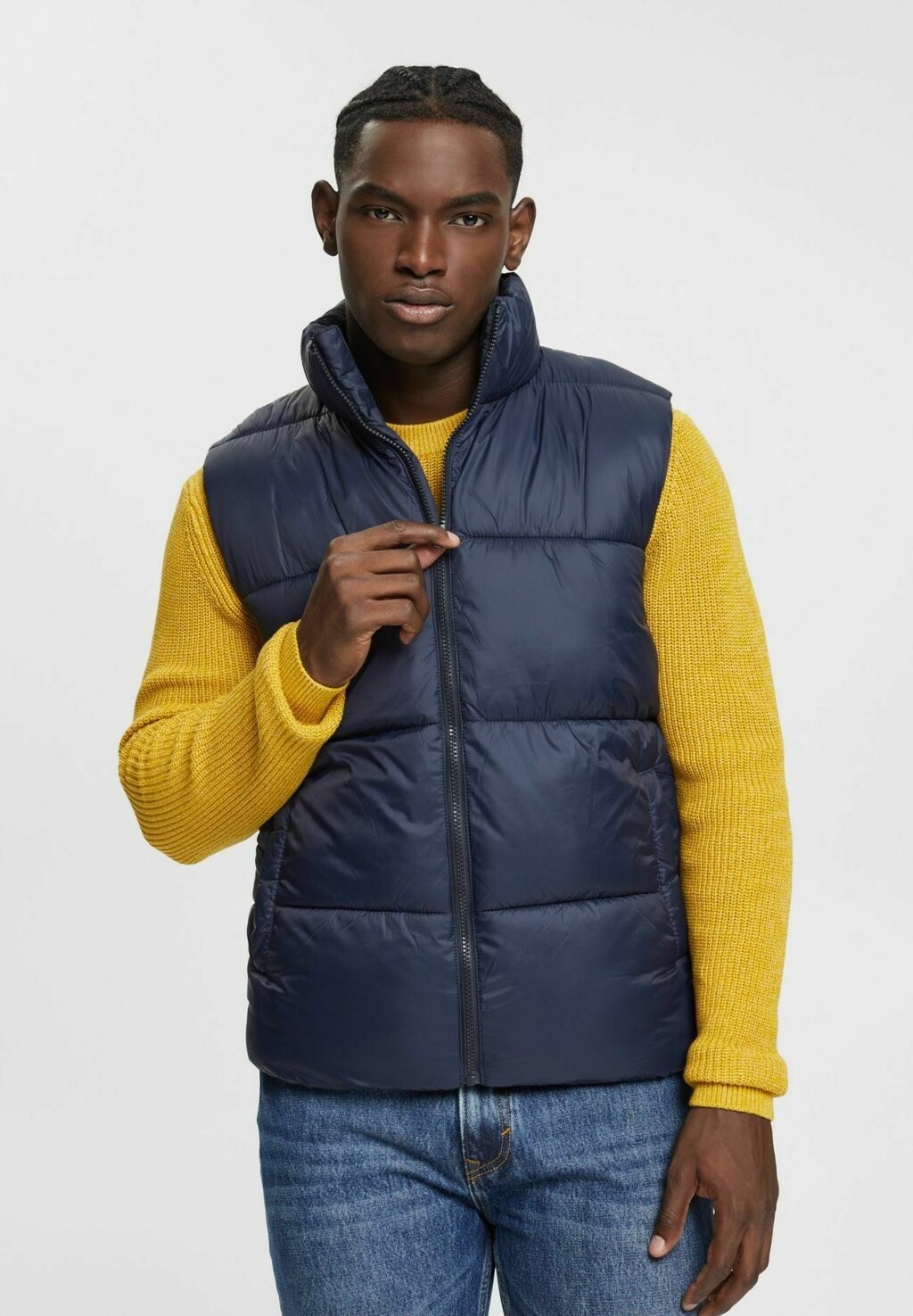 

Жилет Esprit, темно-синий
