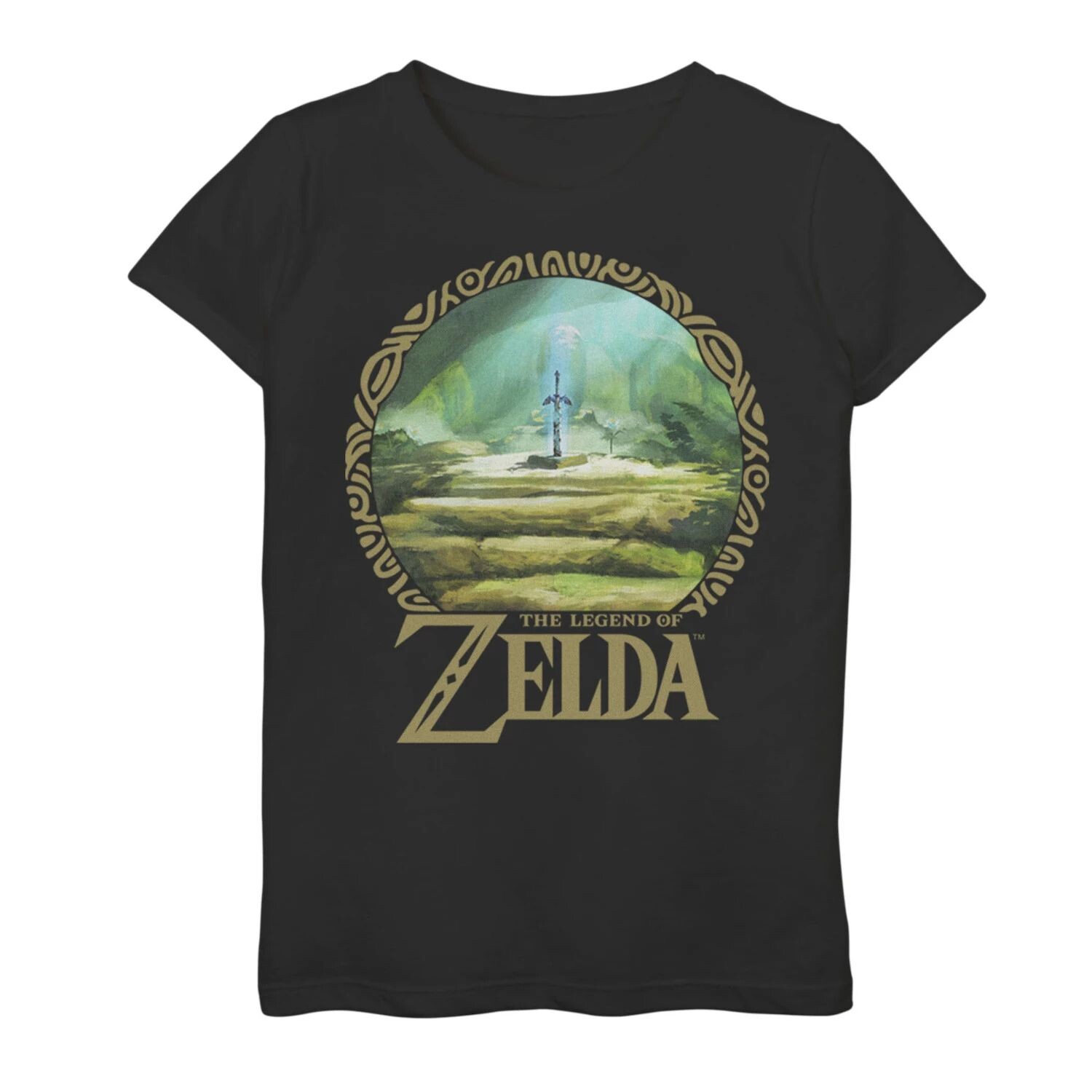 

Футболка Nintendo Korok Forest с графическим плакатом для девочек 7–16 лет Licensed Character