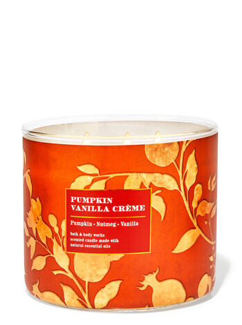 

Свеча с 3 фитилями Pumpkin Vanilla Crème, 14.5 oz / 411 g, Bath and Body Works